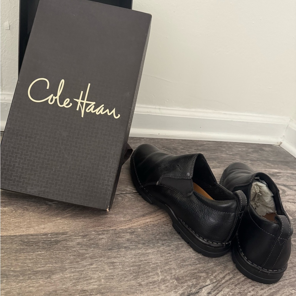 Cole Haan Black Leather Shoes